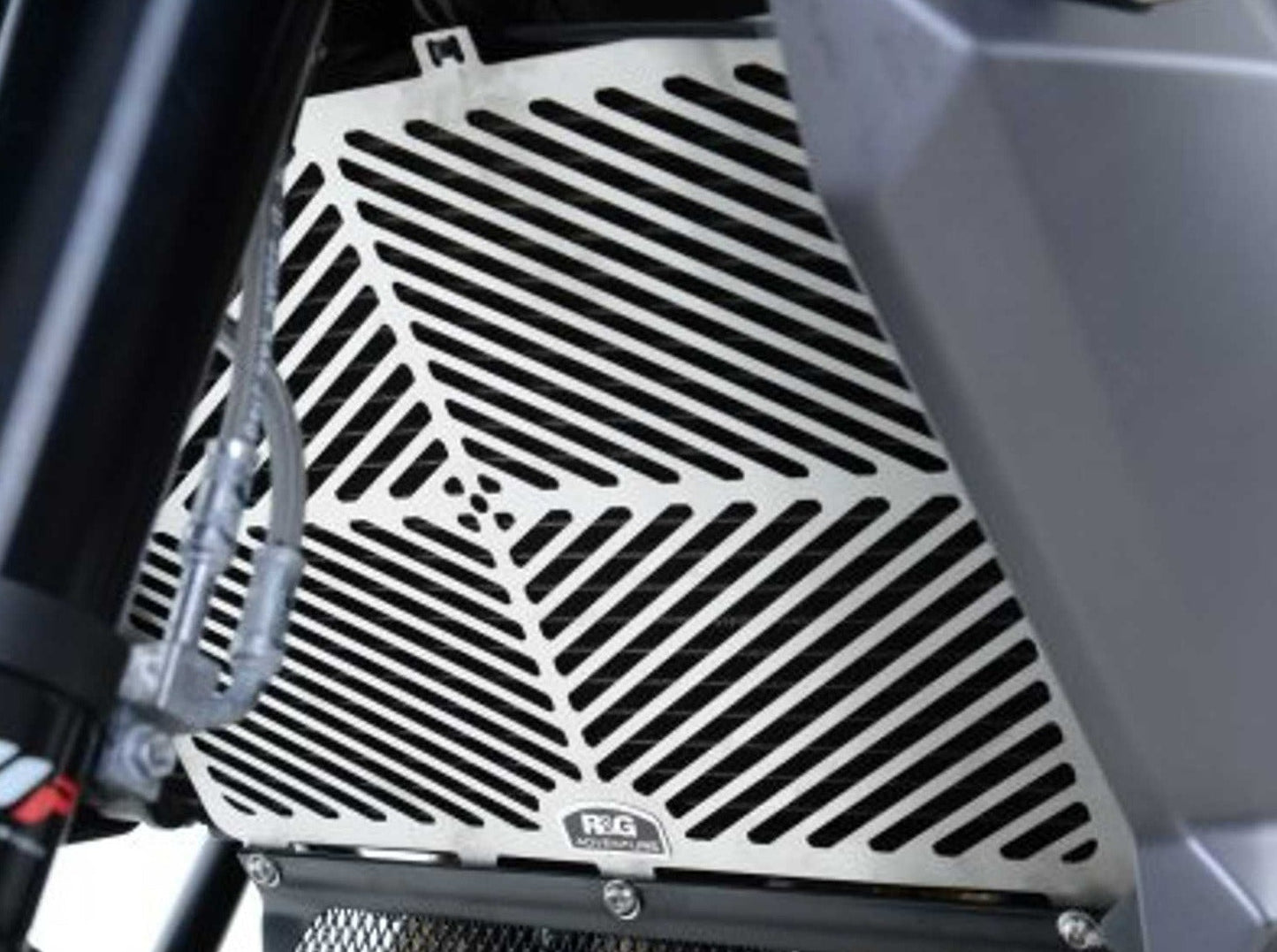 SRG0035 - R&G RACING Triumph Tiger 800 XCX / XRX / XCA Radiator Guard (steel)