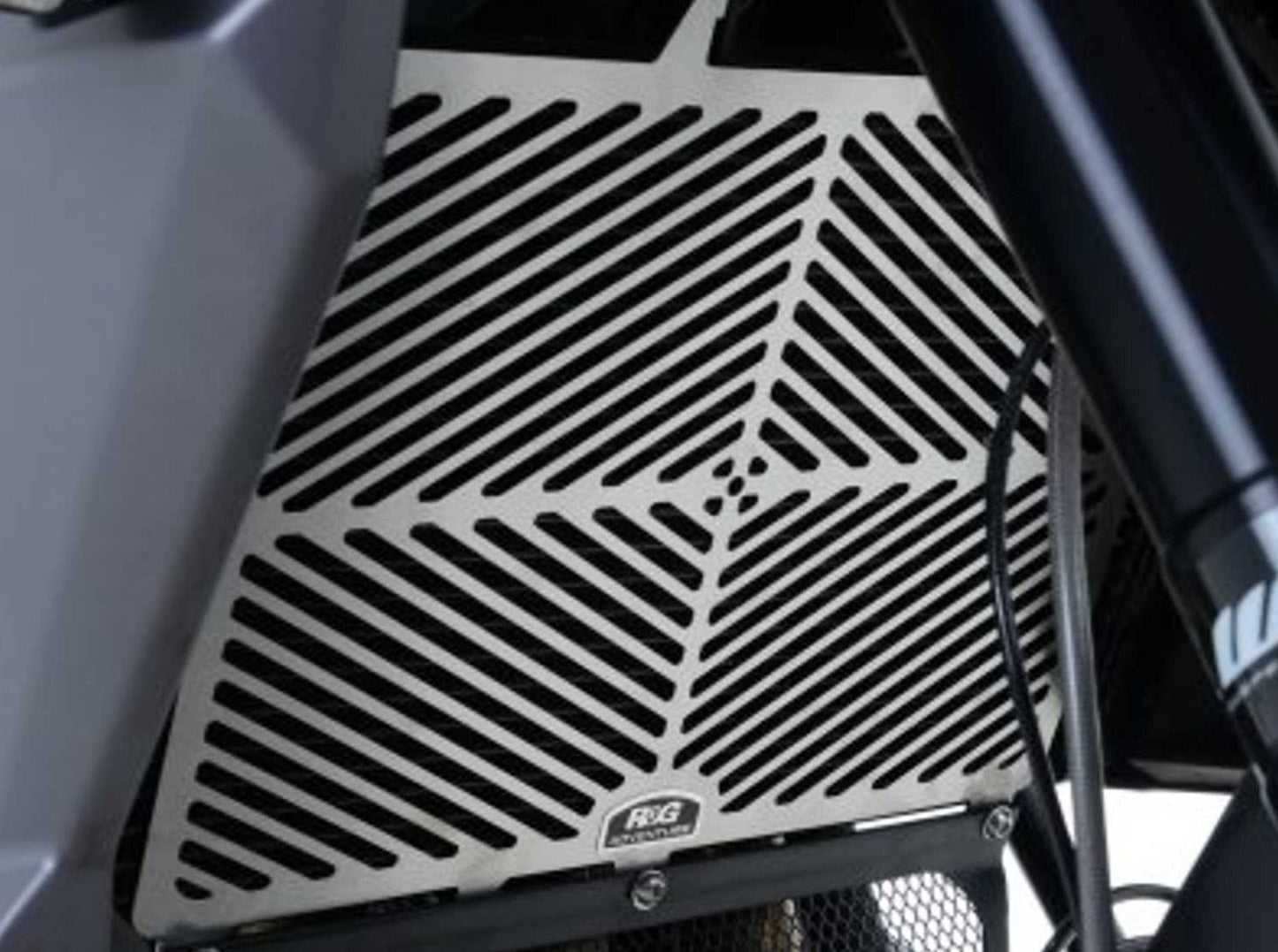 SRG0035 - R&G RACING Triumph Tiger 800 XCX / XRX / XCA Radiator Guard (steel)