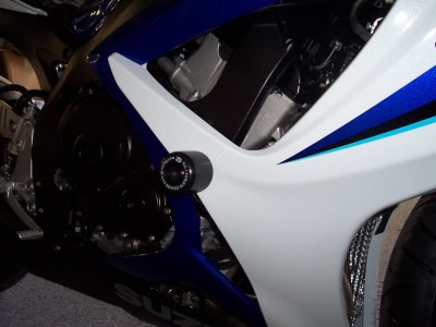 CP0168 - R&G RACING Suzuki GSX-R750/R600 (06/10) Frame Crash Protection Sliders "Classic"