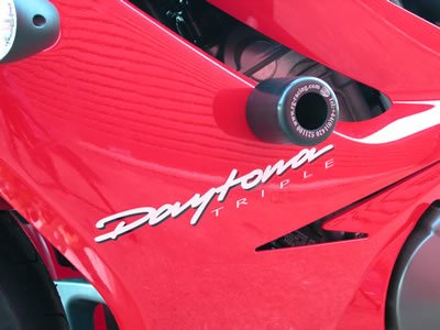 CP0173 - R&G RACING Triumph Daytona 675 (06/12) Frame Crash Protection Sliders "Classic"