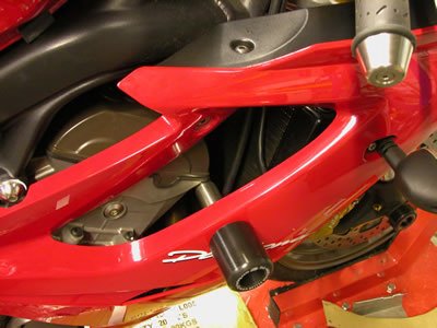 CP0173 - R&G RACING Triumph Daytona 675 (06/12) Frame Crash Protection Sliders "Classic"