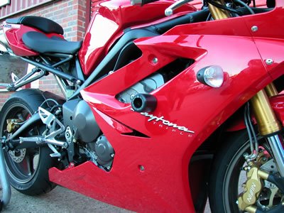 CP0173 - R&G RACING Triumph Daytona 675 (06/12) Frame Crash Protection Sliders "Classic"
