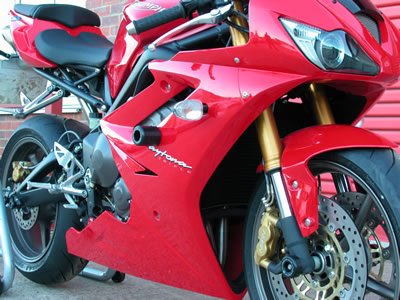 CP0173 - R&G RACING Triumph Daytona 675 (06/12) Frame Crash Protection Sliders "Classic"