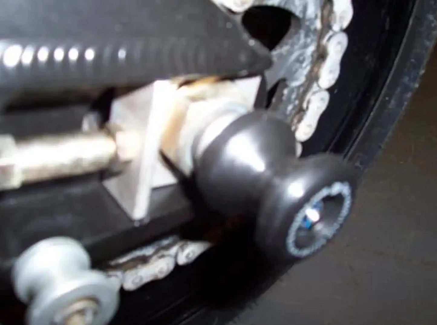 SS0014 - R&G RACING Benelli Tornado RS Rear Wheel Sliders (paddock stand bobbins)