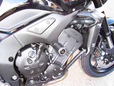 CP0176 - R&G RACING Yamaha FZ1 Fazer Frame Crash Protection Sliders "Classic"