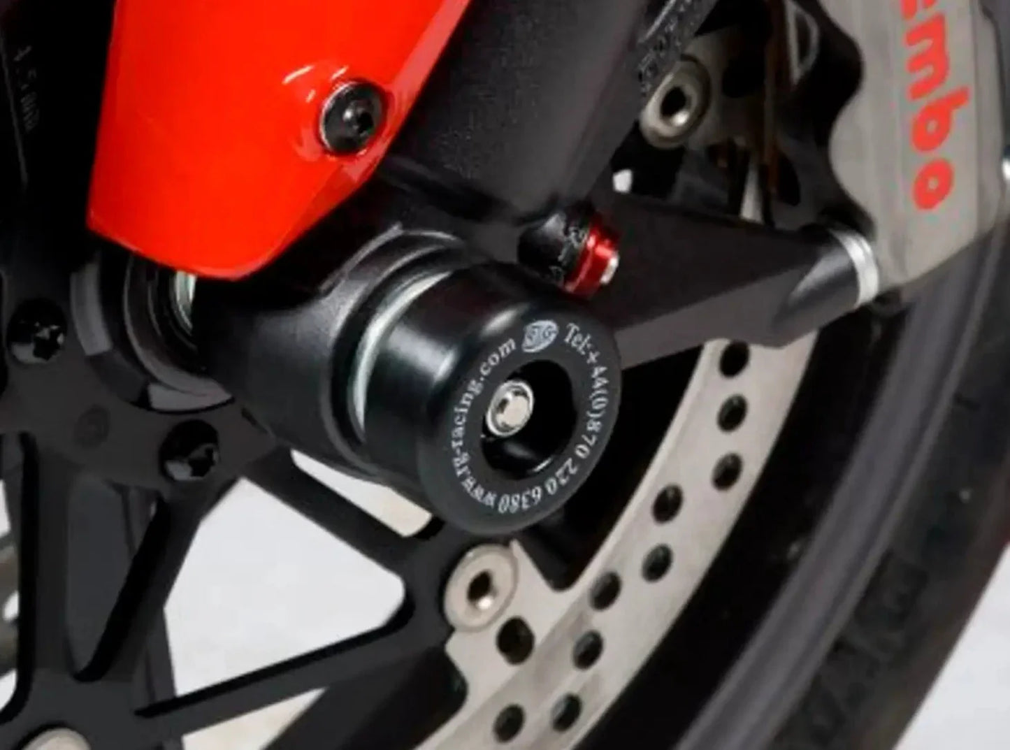 FP0060 - R&G RACING Ducati 848 / 1098 / 1198 / S Front Wheel Sliders