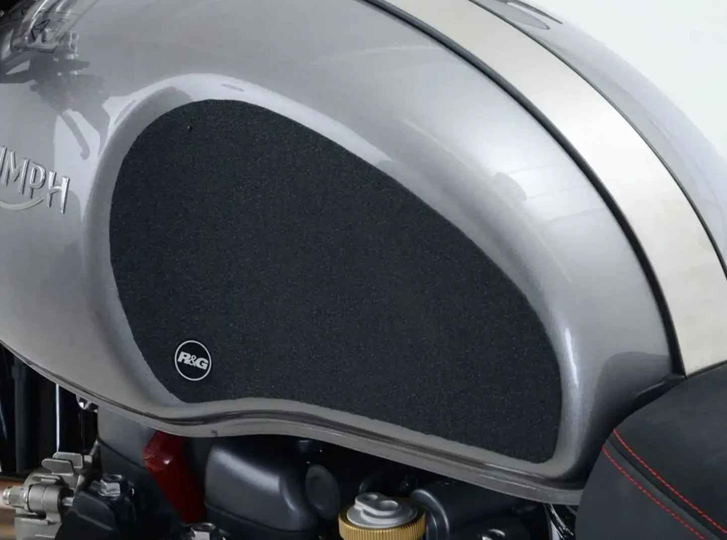 EZRG809 - R&G RACING Triumph Thruxton 1200 / R (16/18) Fuel Tank Traction Grips