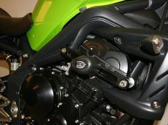 CP0217 - R&G RACING Triumph Street Triple / R (08/12) Frame Crash Protection Sliders "Aero"