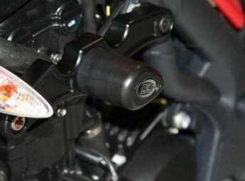 CP0230 - R&G RACING Triumph Speed Triple 1050 (08/10) Frame Crash Protection Sliders "Aero"