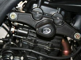 CP0230 - R&G RACING Triumph Speed Triple 1050 (08/10) Frame Crash Protection Sliders "Aero"