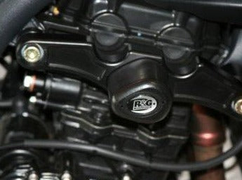 CP0230 - R&G RACING Triumph Speed Triple 1050 (08/10) Frame Crash Protection Sliders "Aero"