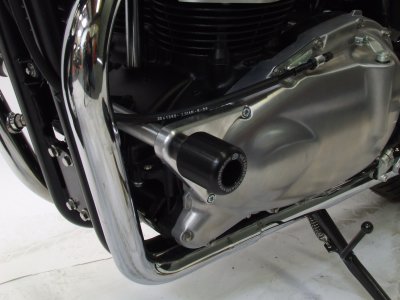 CP0259 - R&G RACING Triumph Bonneville / Thruxton 900 / Scrambler 900 Frame Crash Protection Sliders "Classic"