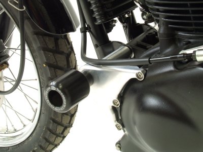 CP0259 - R&G RACING Triumph Bonneville / Thruxton 900 / Scrambler 900 Frame Crash Protection Sliders "Classic"