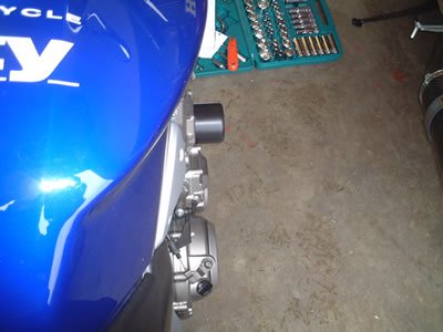 CP0055 - R&G RACING Honda CB900F Frame Crash Protection Sliders "Classic"
