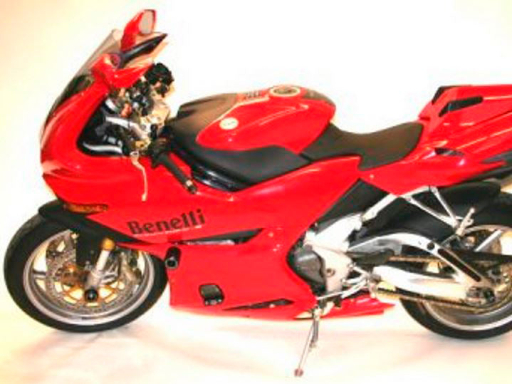 CP0226 - R&G RACING Benelli Tornado Novecento Tre Frame Crash Protection Sliders "Classic"