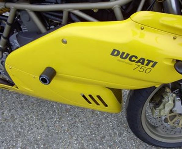 CP0160 - R&G RACING Ducati SuperSport / Multistrada 1000 Frame Crash Protection Sliders "Classic"