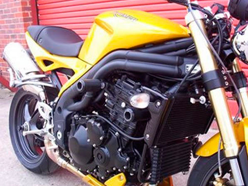 CP0151 - R&G RACING Triumph Speed Triple (97/07) Frame Crash Protection Sliders "Classic" (front)