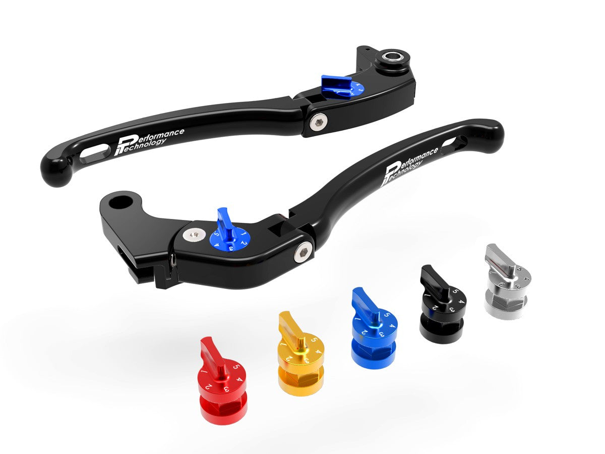 LE11 - PERFORMANCE TECHNOLOGY Yamaha YZF-R1 / YZF-R6 Handlebar Levers "Eco GP 1" (adjustable)