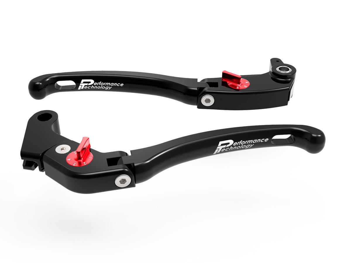 LE11 - PERFORMANCE TECHNOLOGY Yamaha YZF-R1 / YZF-R6 Handlebar Levers "Eco GP 1" (adjustable)