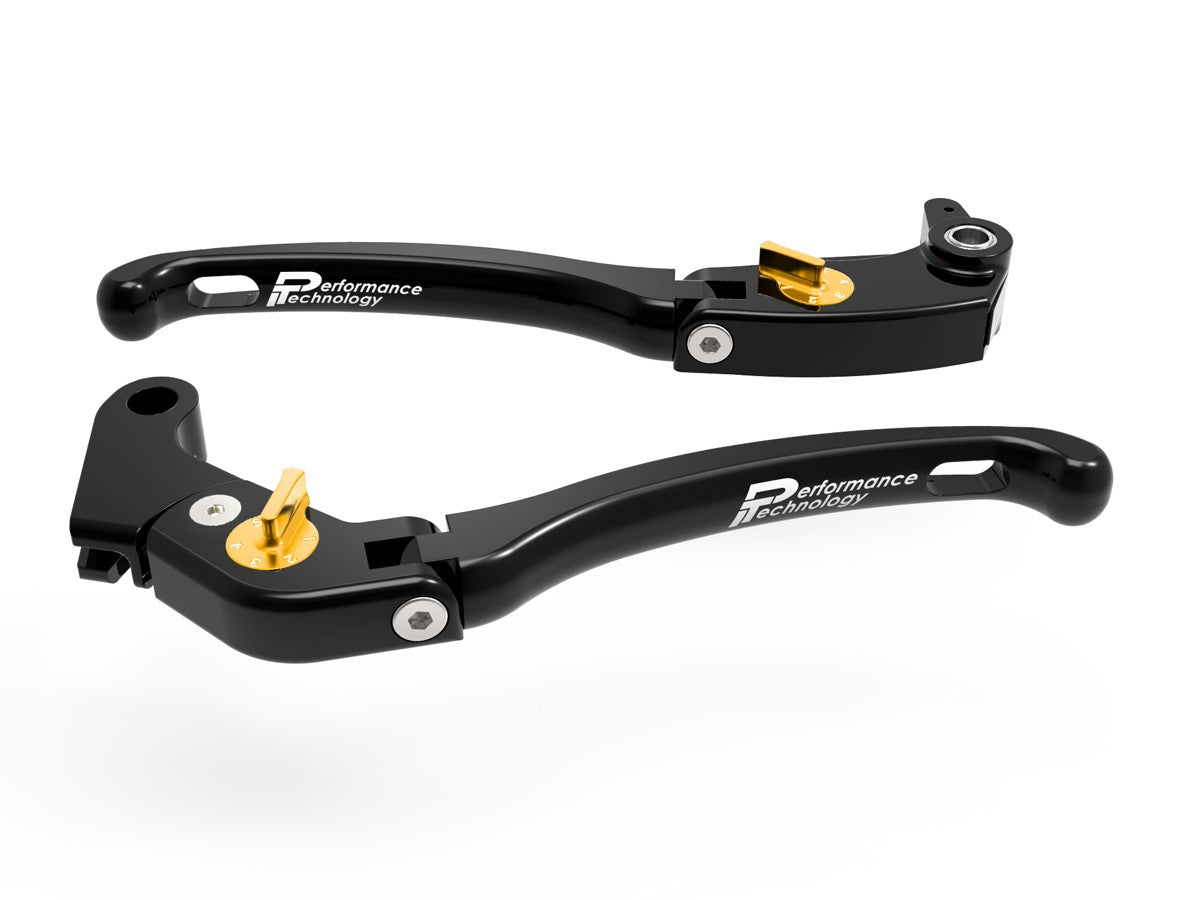 LE11 - PERFORMANCE TECHNOLOGY Yamaha YZF-R1 / YZF-R6 Handlebar Levers "Eco GP 1" (adjustable)