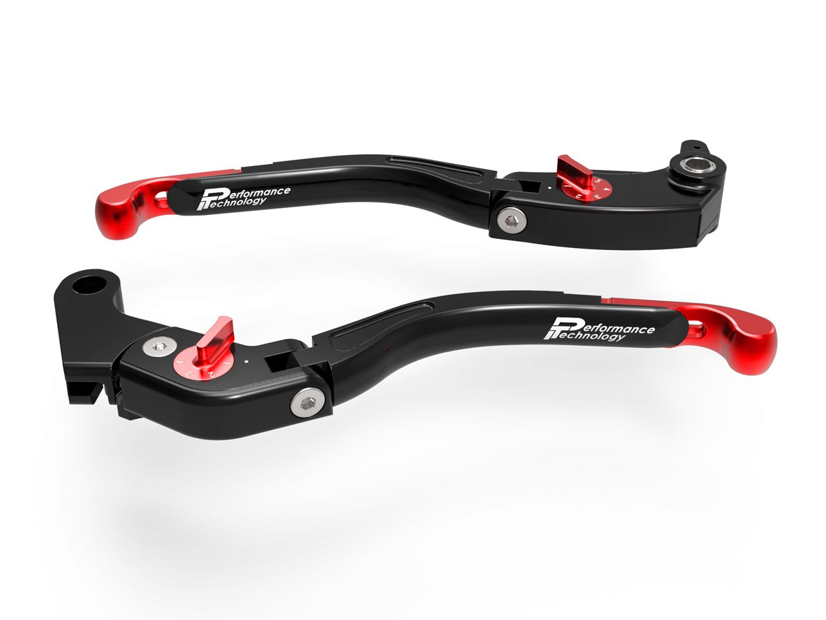 LEA11 - PERFORMANCE TECHNOLOGY Yamaha YZF-R1 / YZF-R6 Handlebar Levers "Eco GP 2" (adjustable)