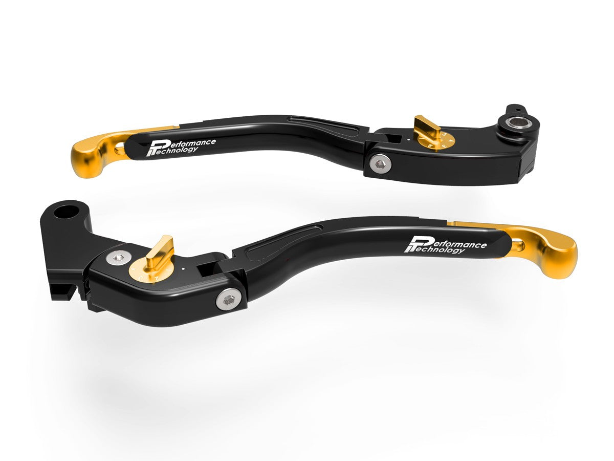 LEA11 - PERFORMANCE TECHNOLOGY Yamaha YZF-R1 / YZF-R6 Handlebar Levers "Eco GP 2" (adjustable)