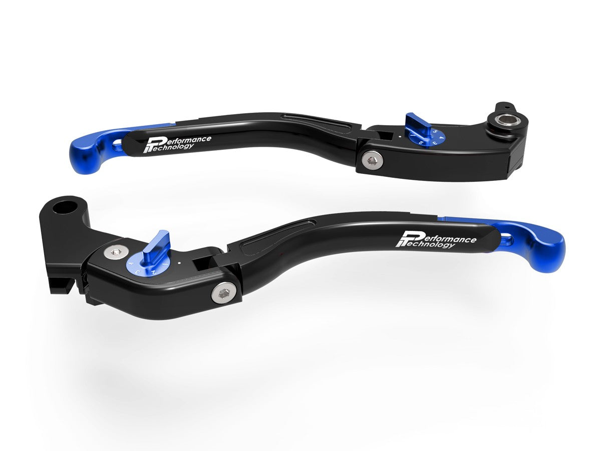 LEA11 - PERFORMANCE TECHNOLOGY Yamaha YZF-R1 / YZF-R6 Handlebar Levers "Eco GP 2" (adjustable)