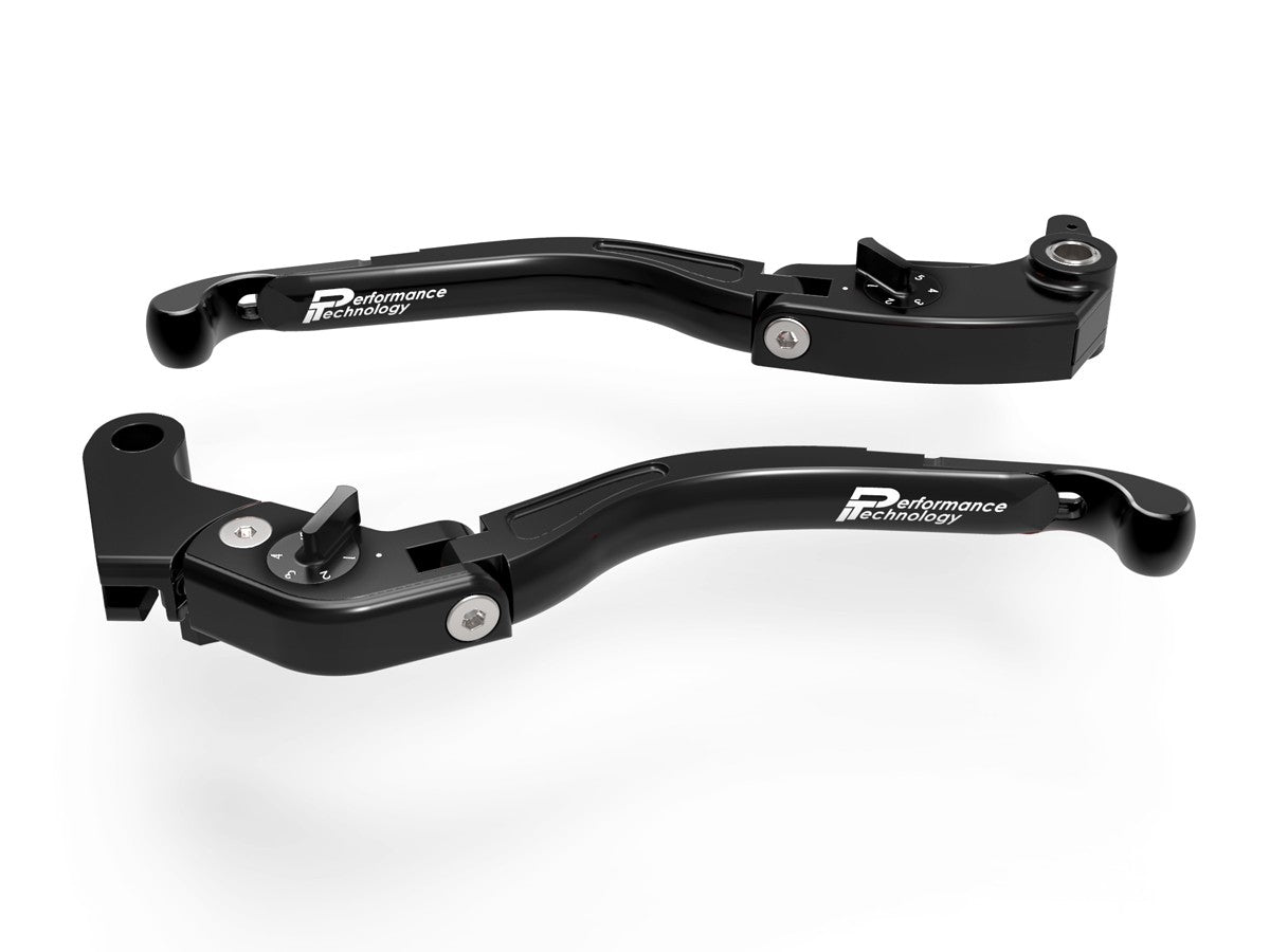 LEA11 - PERFORMANCE TECHNOLOGY Yamaha YZF-R1 / YZF-R6 Handlebar Levers "Eco GP 2" (adjustable)