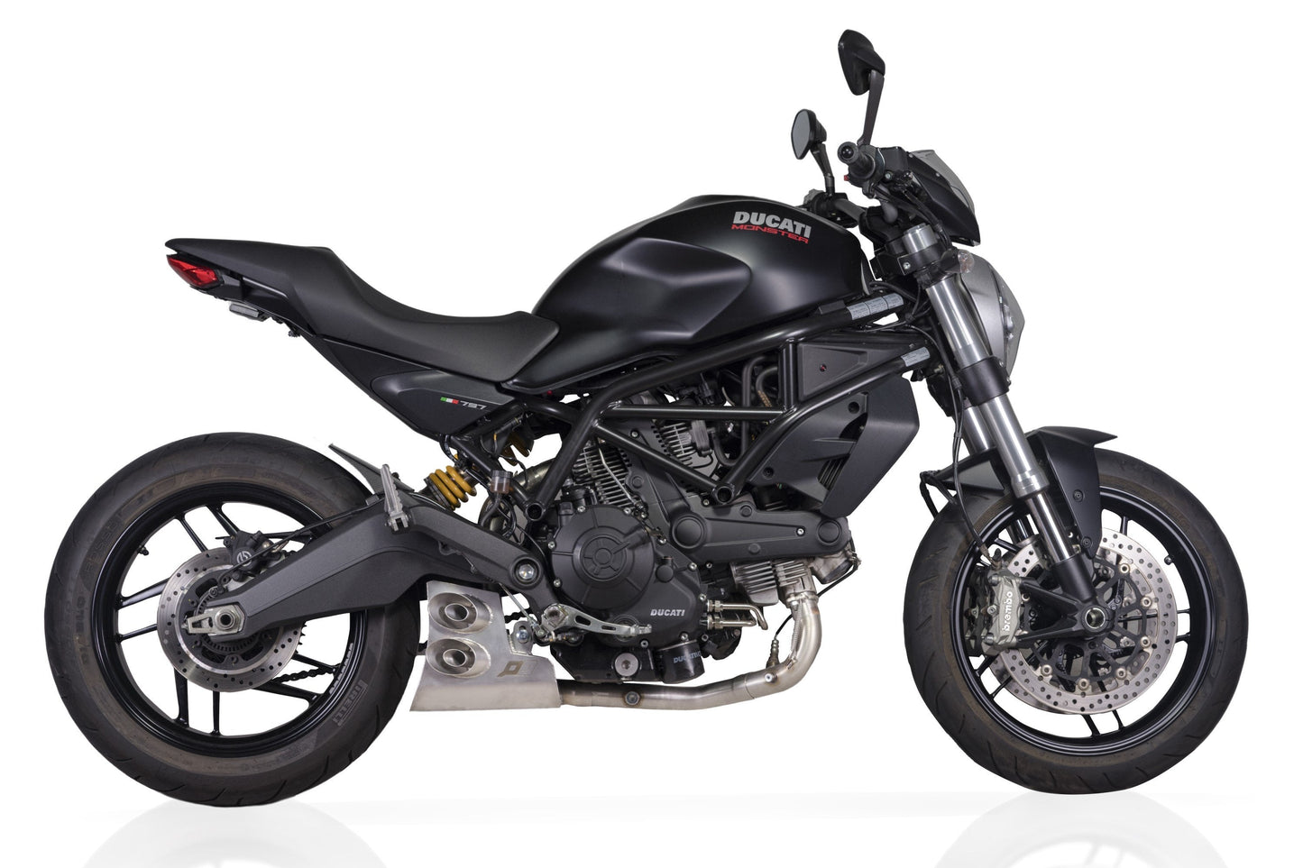 QD EXHAUST Ducati Monster 797 (17/20) Full Exhaust System "Ex-Box Evo2" (EURO4)