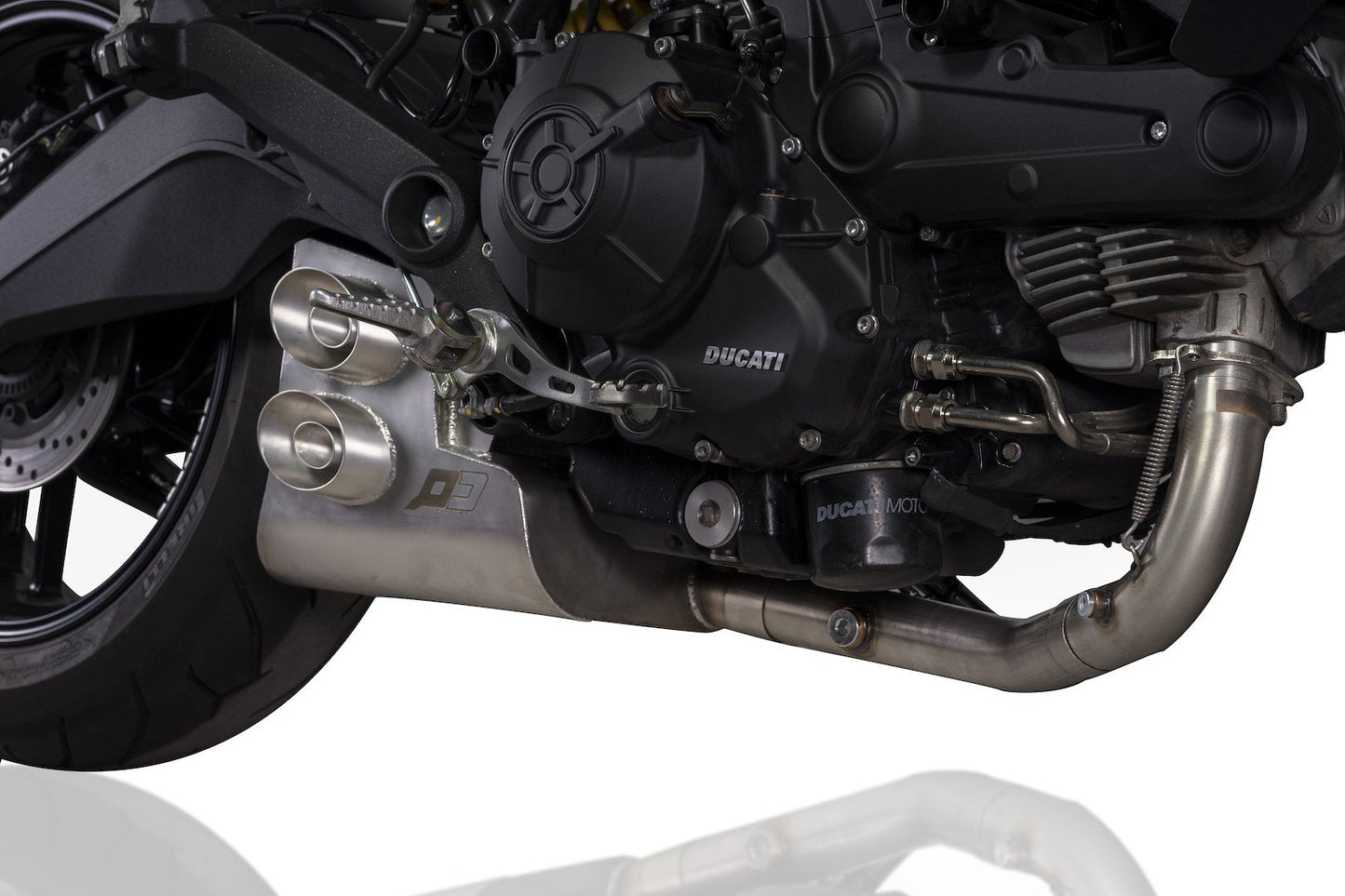 QD EXHAUST Ducati Monster 797 (17/20) Full Exhaust System "Ex-Box Evo2" (EURO4)