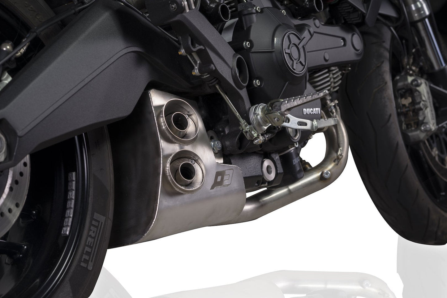 QD EXHAUST Ducati Monster 797 (17/20) Full Exhaust System "Ex-Box Evo2" (EURO4)