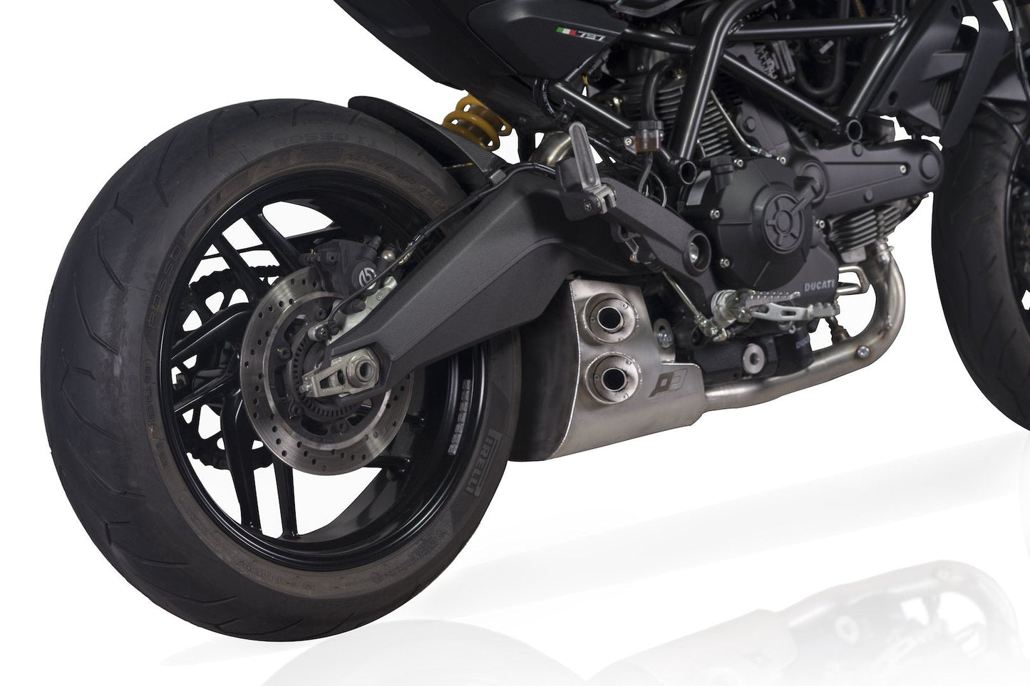 QD EXHAUST Ducati Monster 797 (17/20) Full Exhaust System "Ex-Box Evo2" (EURO4)