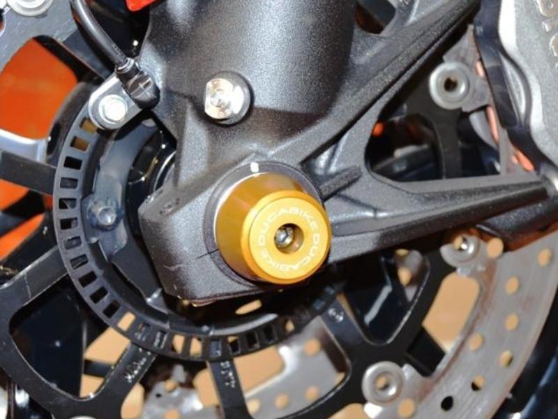 PFAN01 - DUCABIKE Ducati Front Wheel Protection Sliders