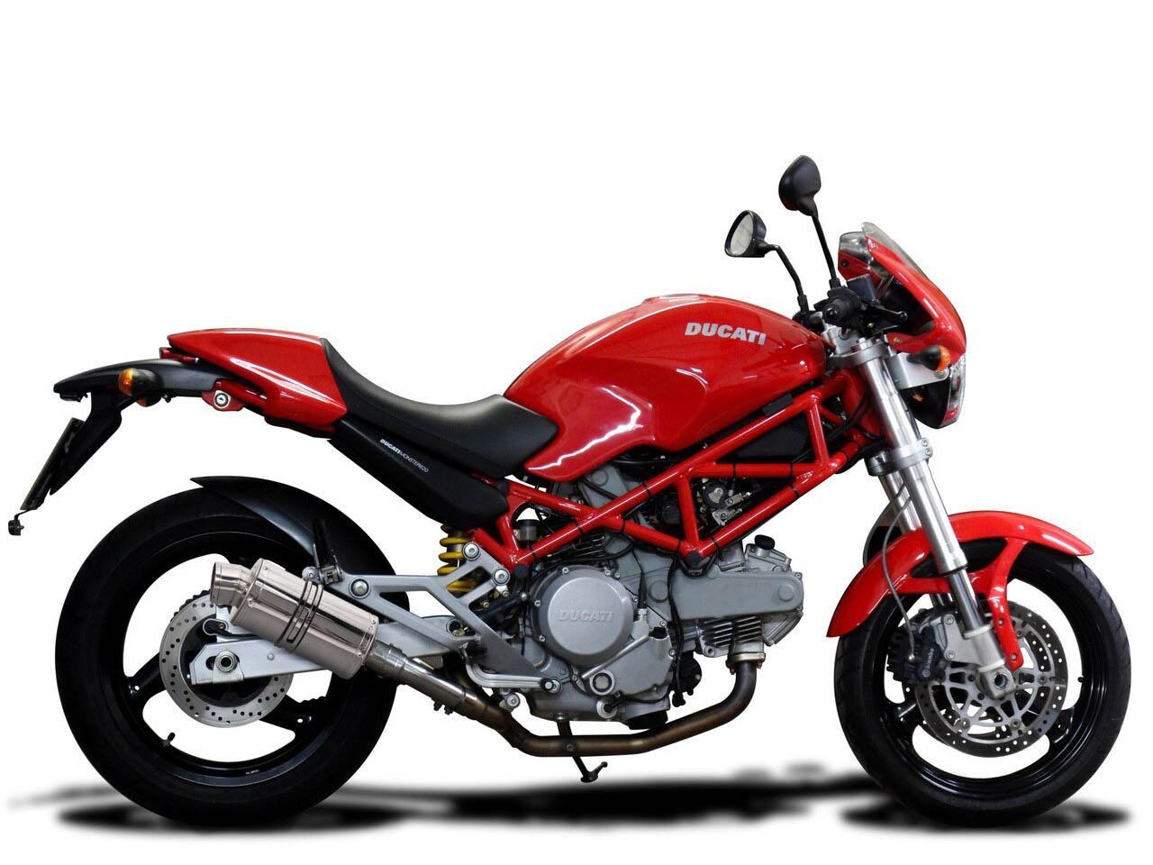 DELKEVIC Ducati Monster 620 Slip-on Exhaust SS70 9"