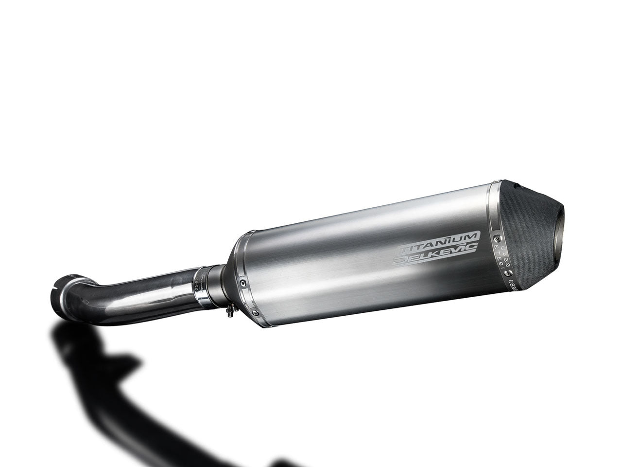 DELKEVIC BMW R1200R (06/10) Slip-on Exhaust 13.5" Titanium X-Oval