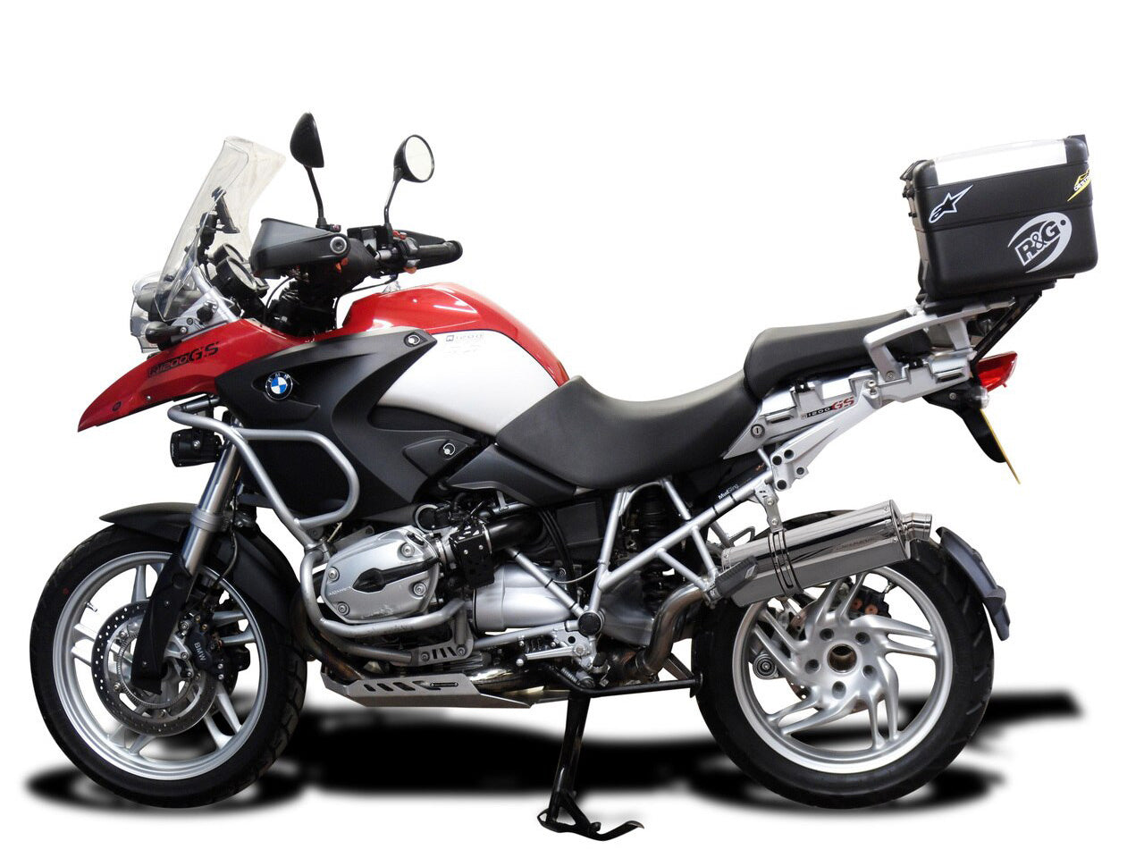 DELKEVIC BMW R1200GS (04/09) Slip-on Exhaust Stubby 14"