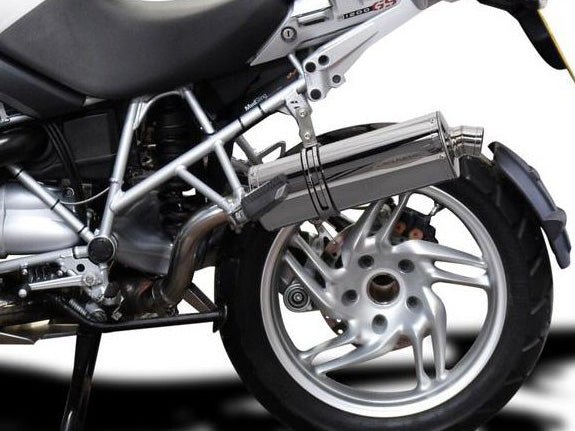 DELKEVIC BMW R1200GS (04/09) Slip-on Exhaust Stubby 14"