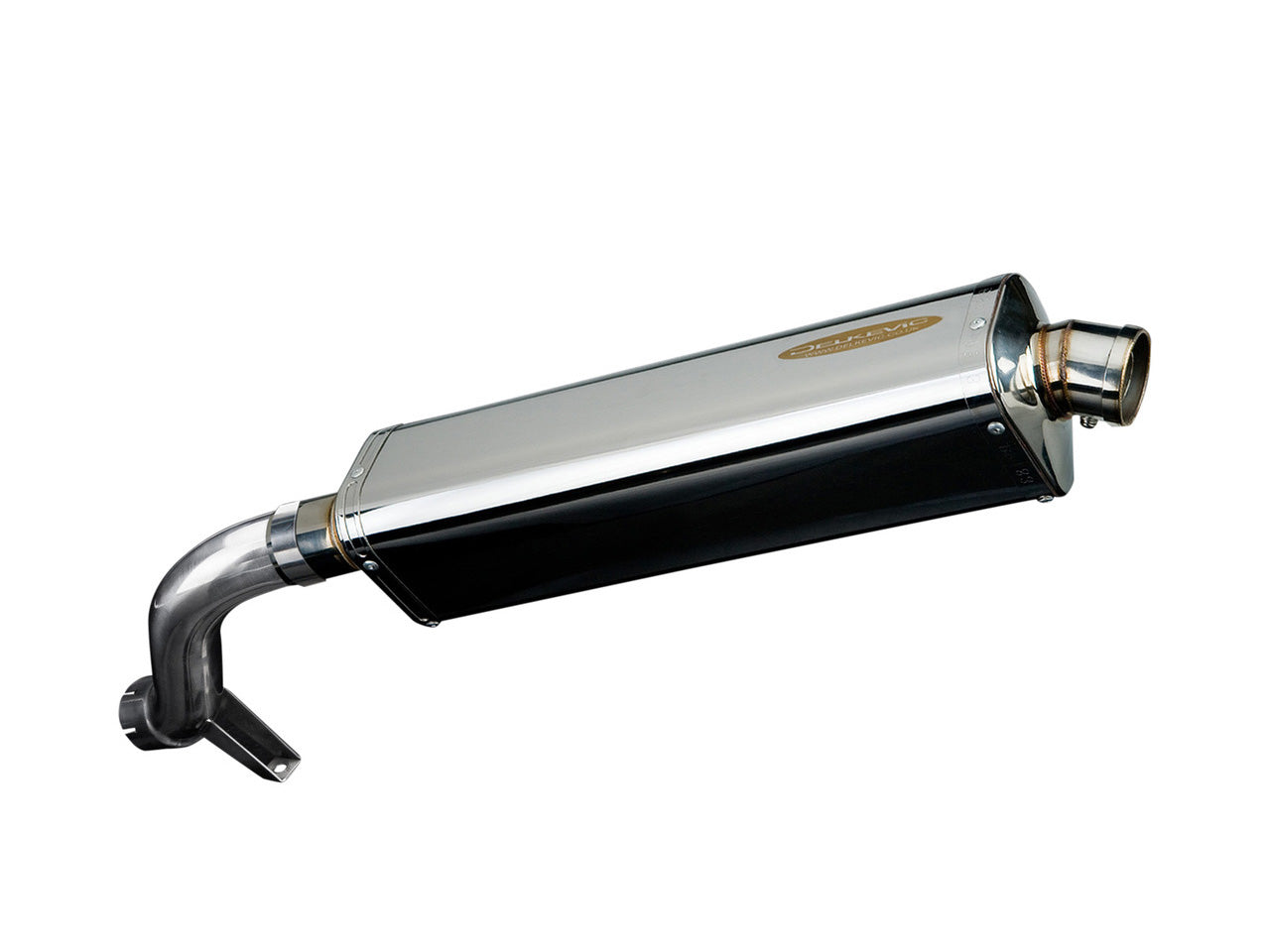 DELKEVIC BMW R1200GS (04/09) Slip-on Exhaust Stubby 17" Tri-Oval