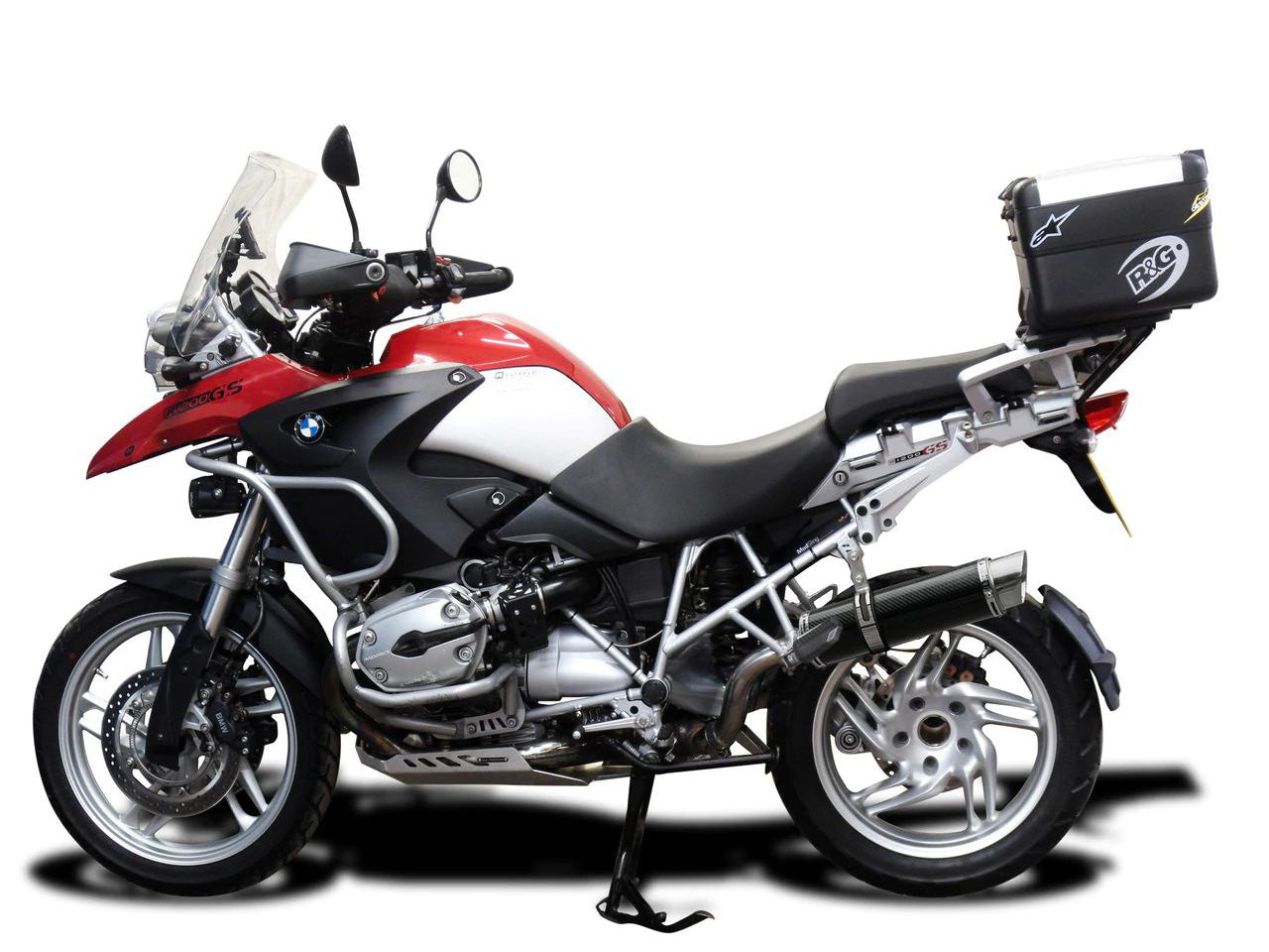 DELKEVIC BMW R1200GS (04/09) Slip-on Exhaust DL10 14" Carbon