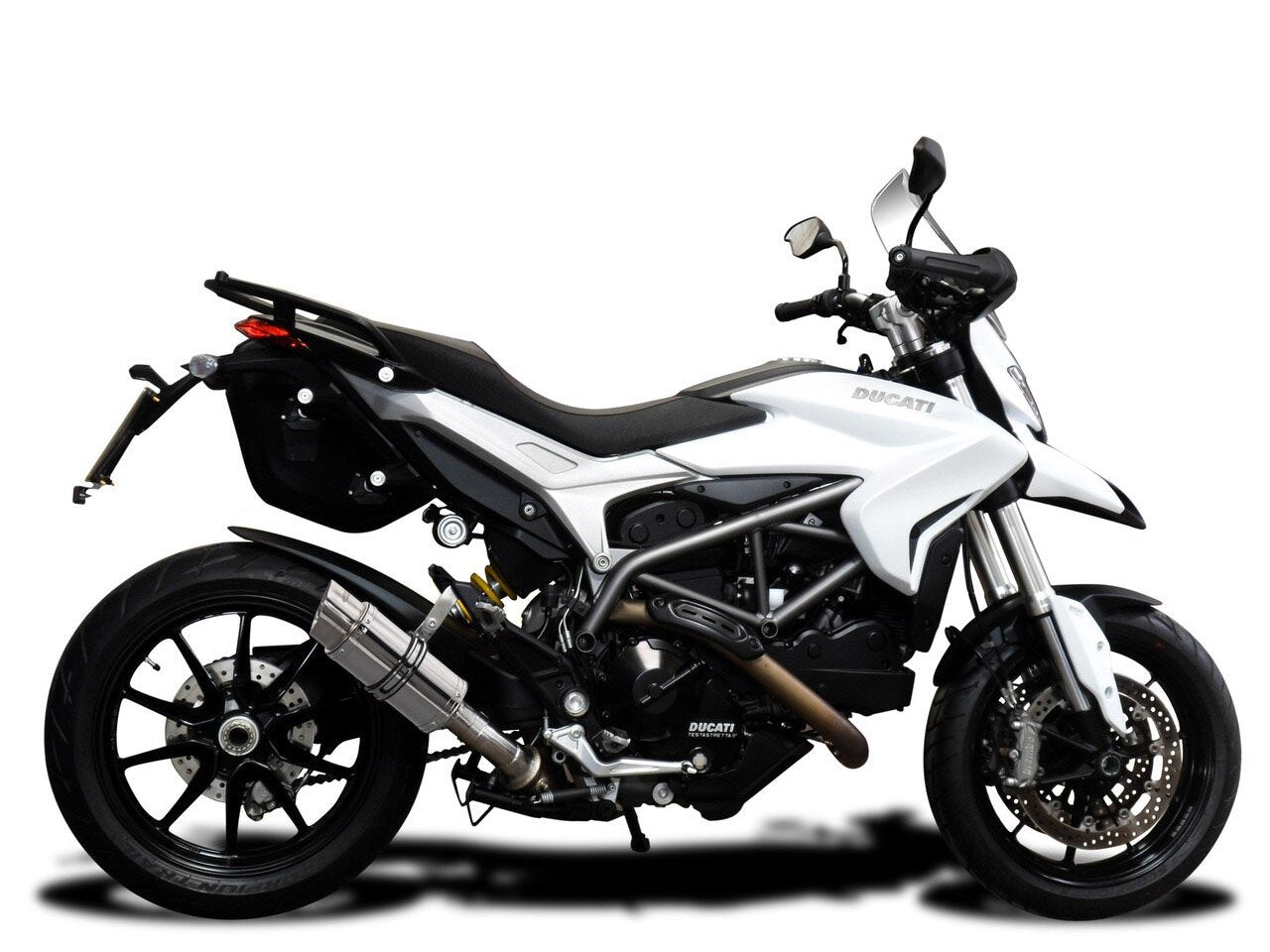 DELKEVIC Ducati Hypermotard 939/821 Slip-on Exhaust Mini 8"