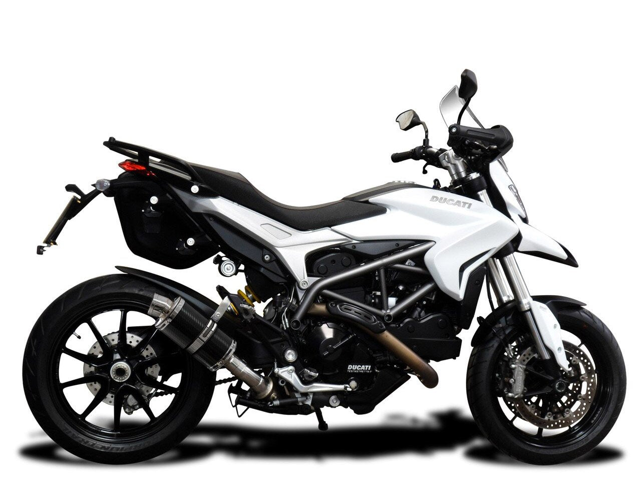 DELKEVIC Ducati Hypermotard 939/821 Slip-on Exhaust DS70 9" Carbon