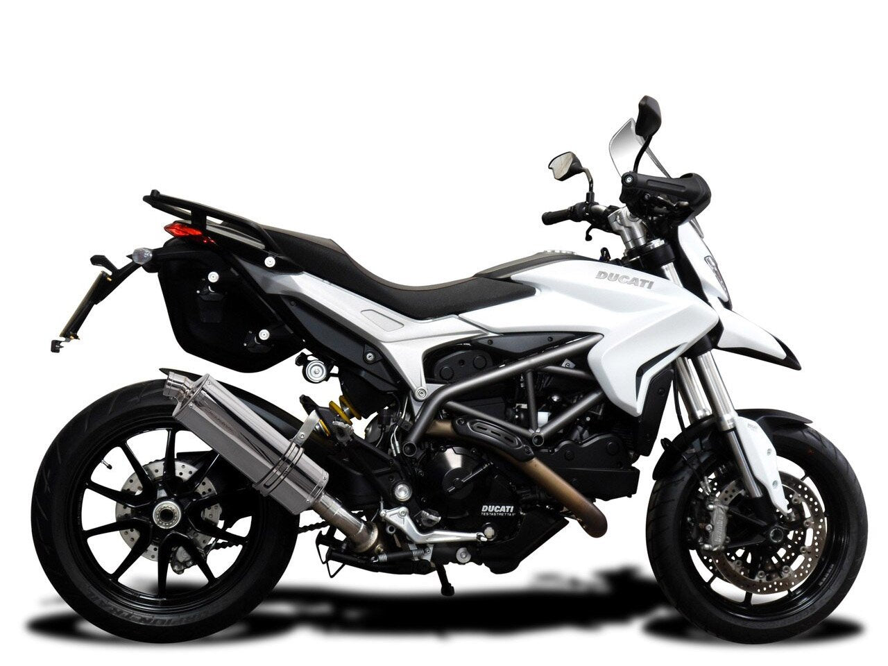 DELKEVIC Ducati Hypermotard 939/821 Slip-on Exhaust Stubby 14"