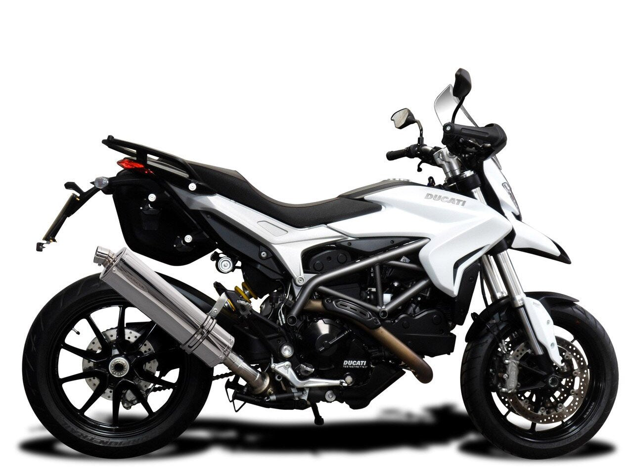 DELKEVIC Ducati Hypermotard 939/821 Slip-on Exhaust Stubby 18"