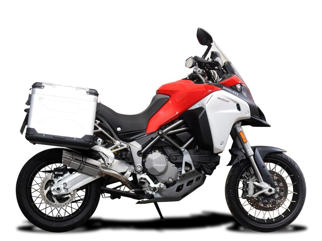 DELKEVIC Ducati Multistrada 1200 (15/18) Slip-on Exhaust Mini 8"