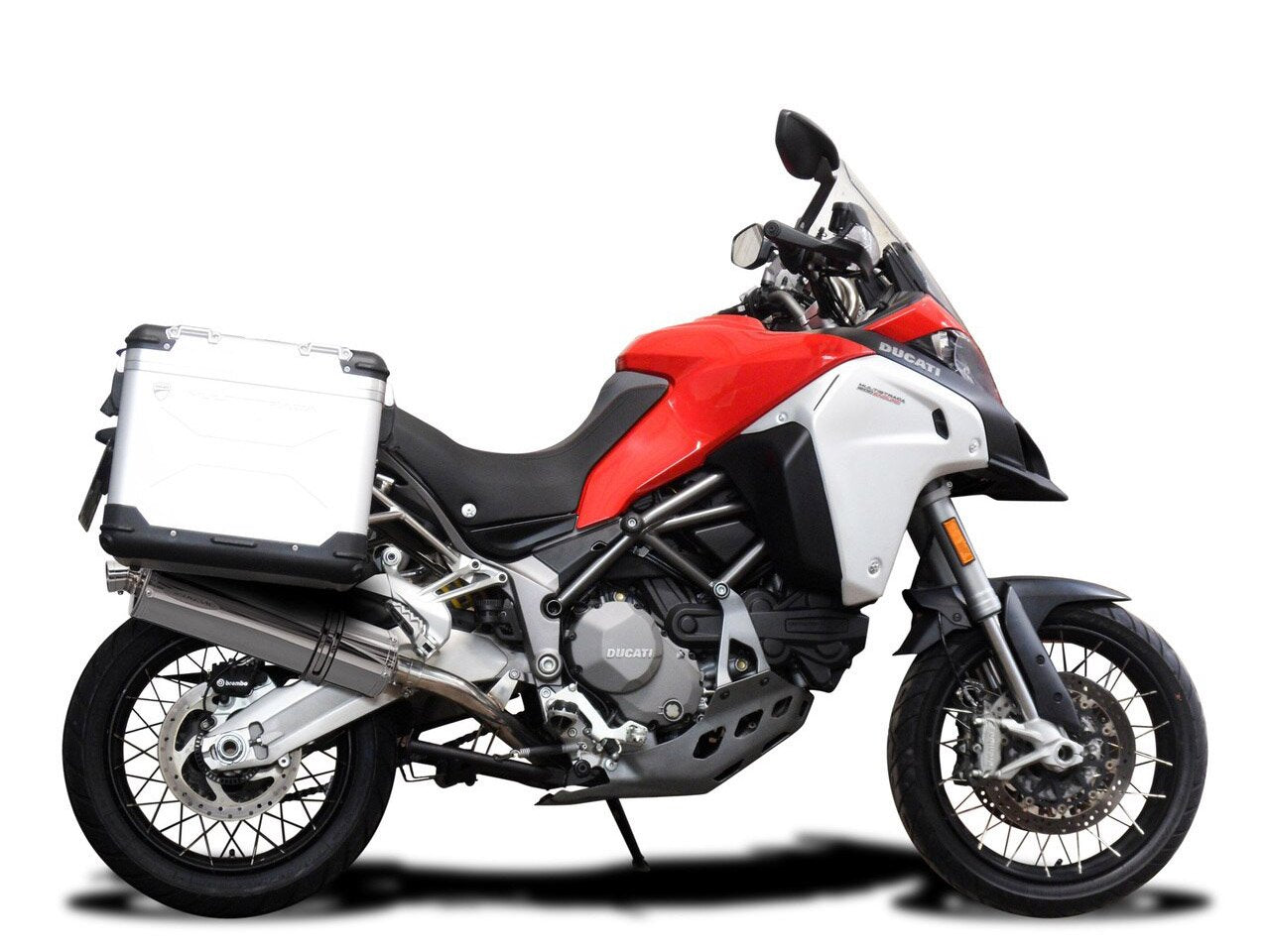 DELKEVIC Ducati Multistrada 1200 (15/18) Slip-on Exhaust Stubby 18"