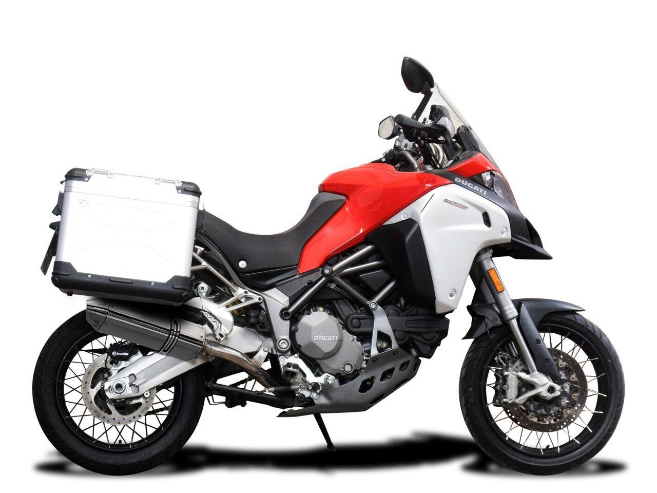 DELKEVIC Ducati Multistrada 1200 (15/18) Slip-on Exhaust 13" Tri-Oval
