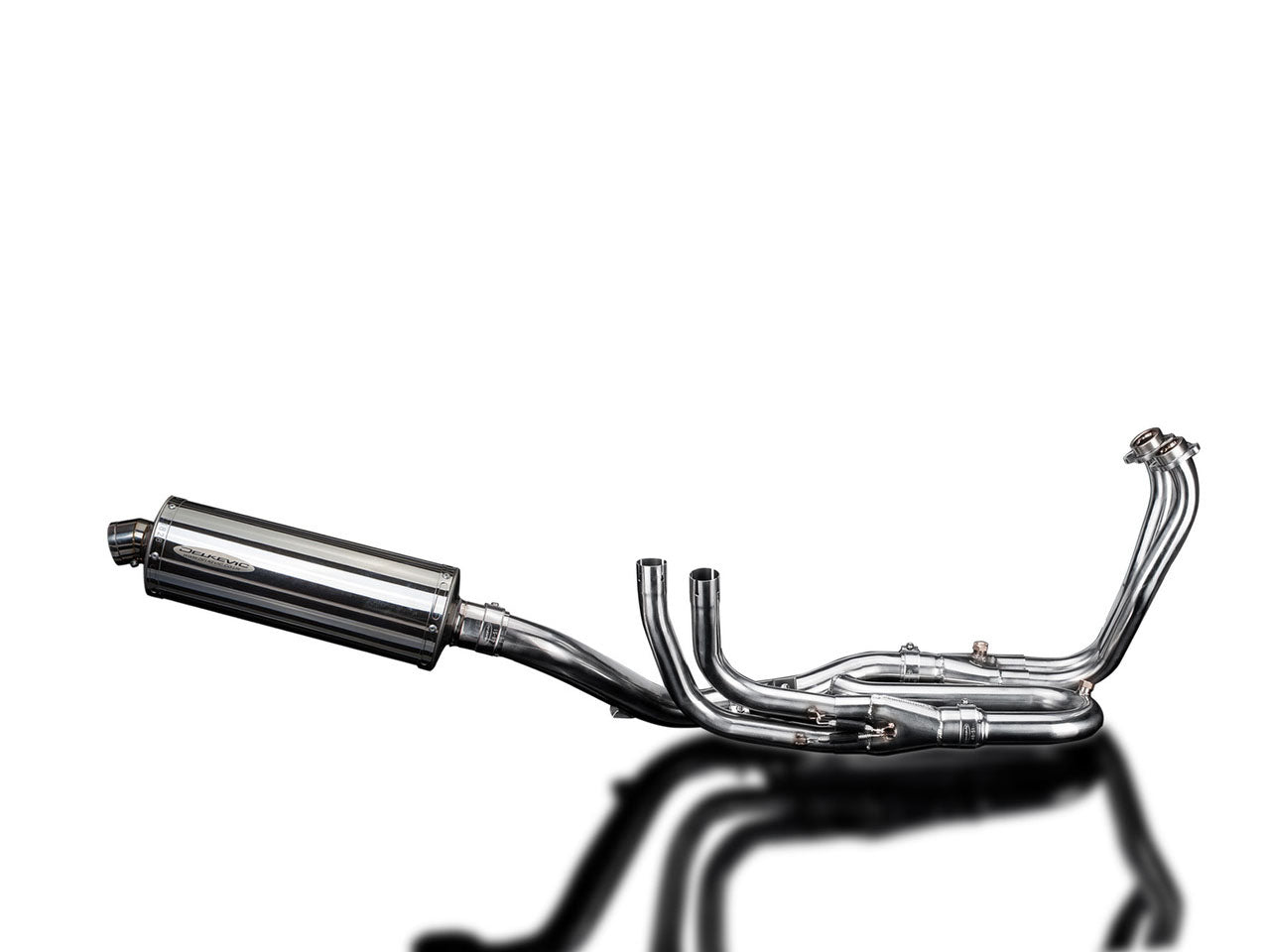 DELKEVIC Honda VFR1200X Crosstourer Full Exhaust System with Stubby 14" Silencer