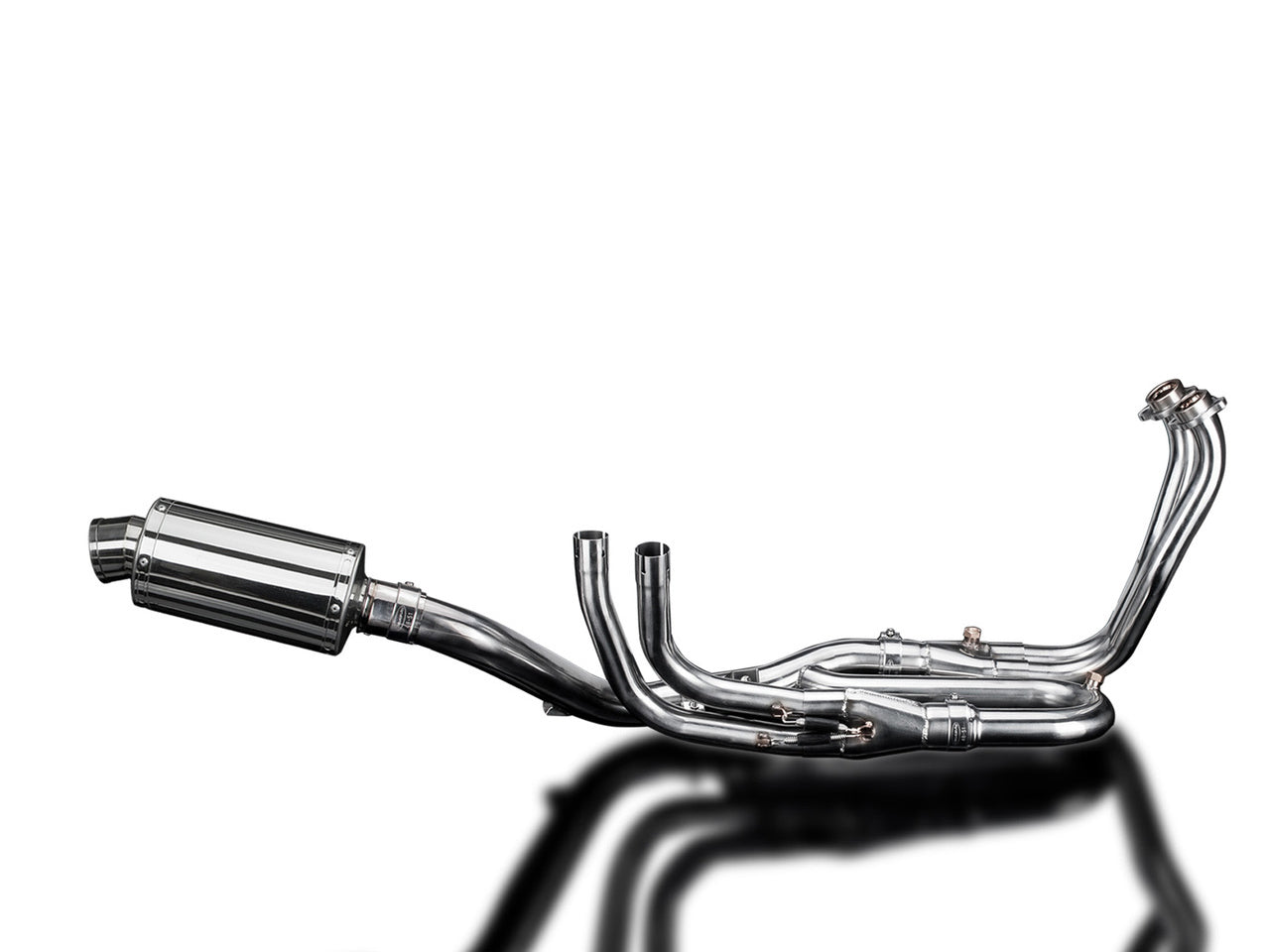 DELKEVIC Honda VFR1200X Crosstourer Full Exhaust System with SS70 9" Silencer