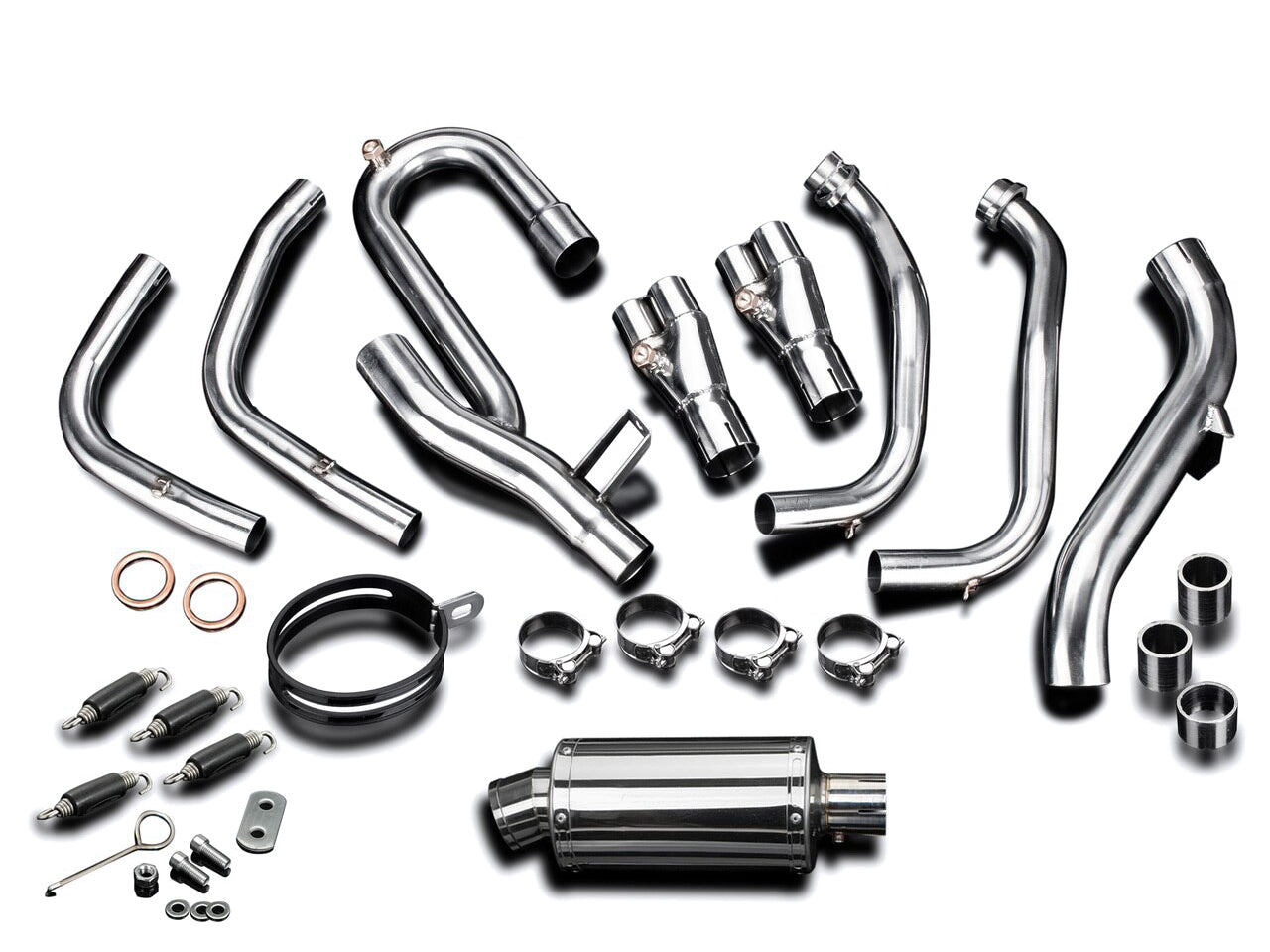 DELKEVIC Honda VFR1200X Crosstourer Full Exhaust System with SS70 9" Silencer