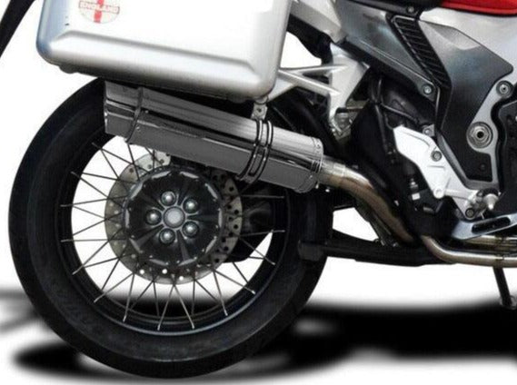 DELKEVIC Honda VFR1200X Crosstourer Full Exhaust System with SL10 14" Silencer